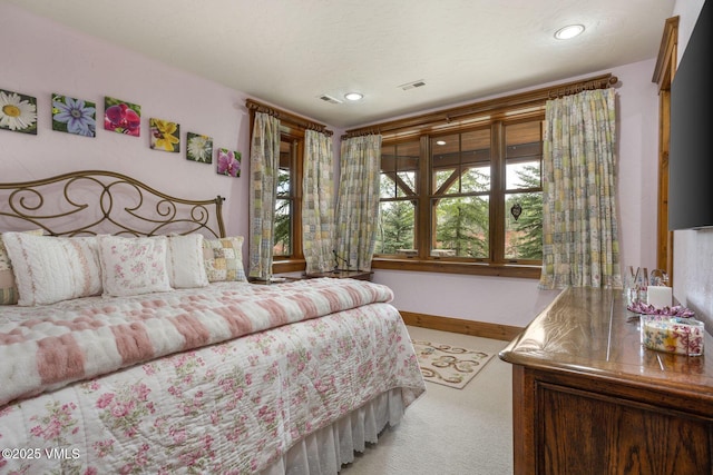 124 Grey Hawk Ln, Edwards, CO 81632 - carpeted bedroom with baseboards and recessed lighting