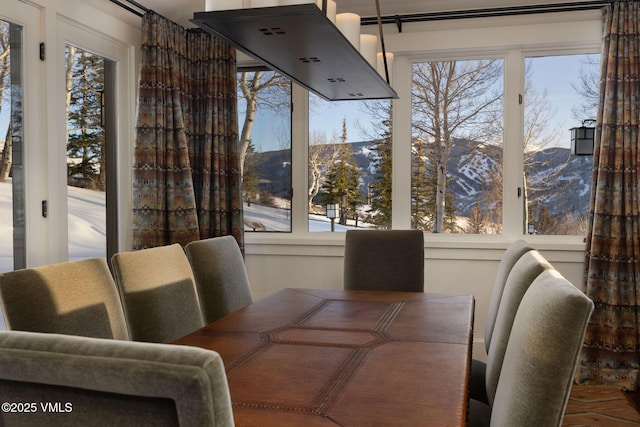 2005 Wildwood Rd, Avon, CO 81620 - dining space with healthy amount of natural light