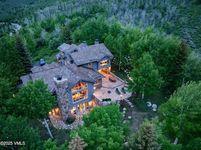 2005 Wildwood Rd, Avon, CO 81620 - view of subject property with a forest