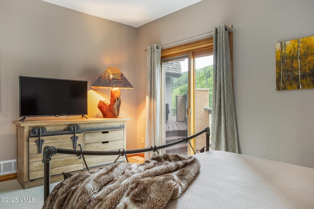 60 Elk Track Ct, Beaver Creek, CO 81620 - bedroom with access to exterior and carpet floors