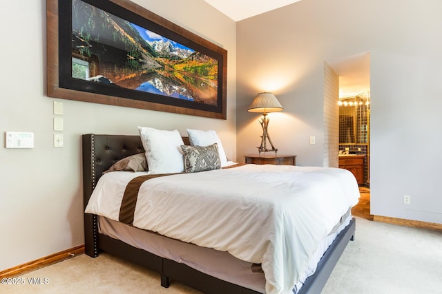 60 Elk Track Ct, Beaver Creek, CO 81620 - carpeted bedroom featuring baseboards and ensuite bath