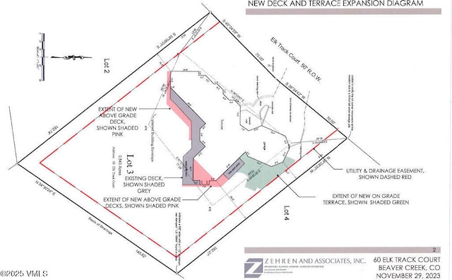 60 Elk Track Ct, Beaver Creek, CO 81620 - survey map / technical document