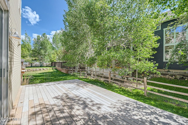 41 Wren Ct, Eagle, CO 81631 - view of wooden terrace