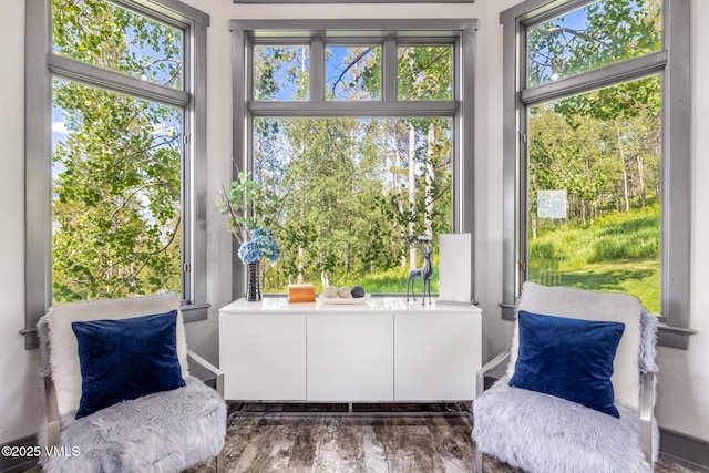 25 W Timber Draw Dr, Edwards, CO 81632 - sunroom with plenty of natural light and wood finished floors