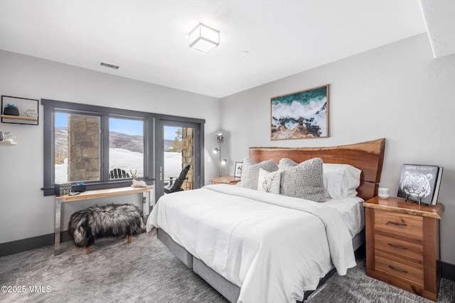25 W Timber Draw Dr, Edwards, CO 81632 - carpeted bedroom with access to outside and baseboards