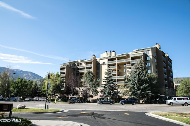 view of property featuring a mountain view