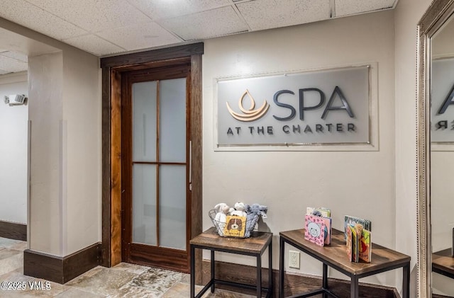 120 Offerson Rd Unit A160, Beaver Creek, CO 81620 - corridor featuring a paneled ceiling