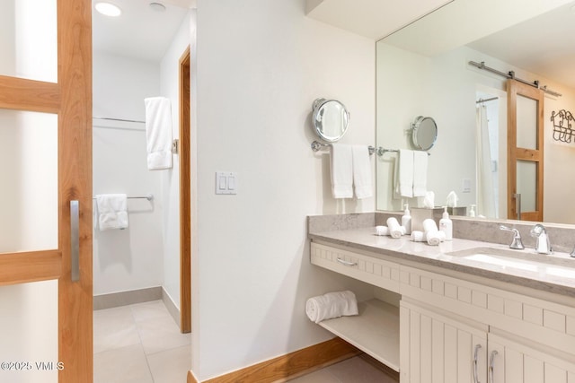 120 Offerson Rd Unit 2320, Beaver Creek, CO 81620 - full bathroom with tile patterned flooring and vanity