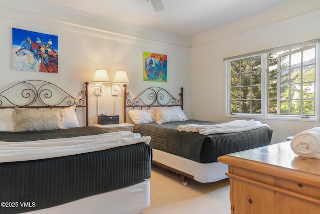 120 Offerson Rd Unit 2320, Beaver Creek, CO 81620 - carpeted bedroom with ceiling fan