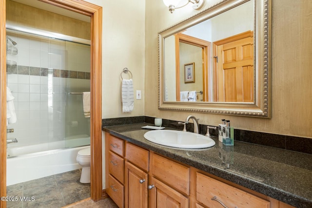 2 Anvil Cir, Edwards, CO 81632 - bathroom with vanity and enclosed tub / shower combo