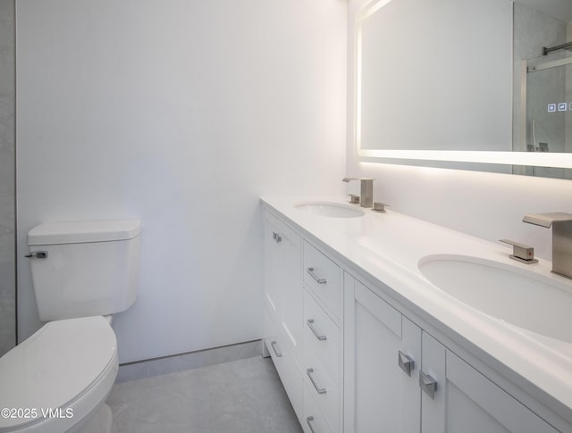 2403 Draw Spur Unit 2, Avon, CO 81620 - full bath with double vanity and a shower with door
