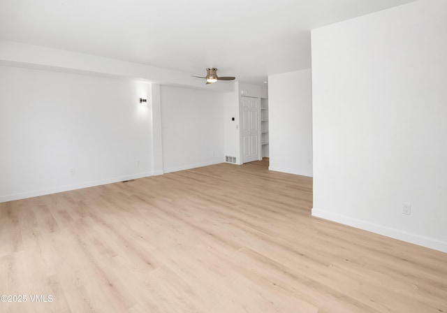 2403 Draw Spur Unit 2, Avon, CO 81620 - spare room with ceiling fan and light wood-type flooring