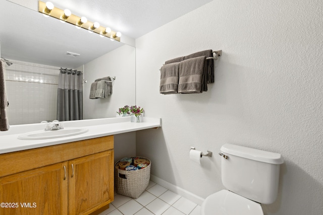 601 Crazy Horse Cir Unit 601, Edwards, CO 81632 - full bath with vanity, tile patterned flooring, and a shower with curtain