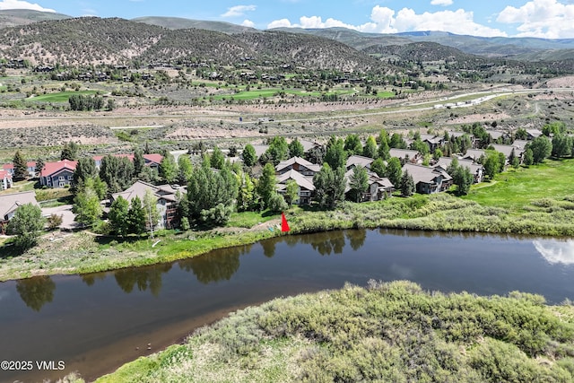601 Crazy Horse Cir Unit 601, Edwards, CO 81632 - aerial perspective of suburban area with a water and mountain view