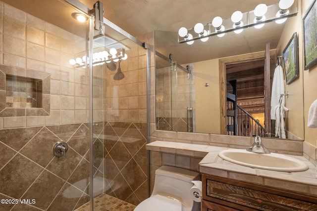 225 Wall St Unit 301, Vail, CO 81657 - bathroom featuring vanity and a shower stall