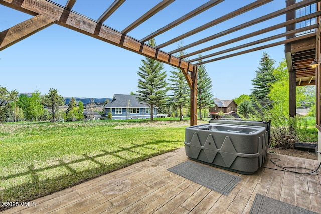 51 Silver Spur, Eagle, CO 81631 - view of patio featuring a deck and a pergola