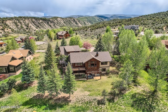 51 Silver Spur, Eagle, CO 81631 - view from above of property with a mountainous background