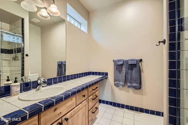51 Silver Spur, Eagle, CO 81631 - full bath featuring a shower stall, tile patterned floors, and vanity