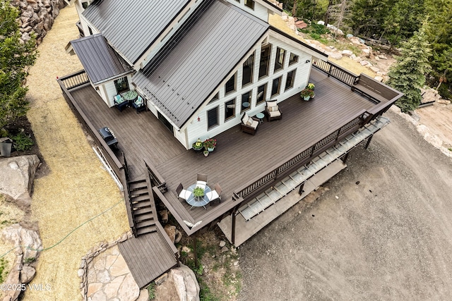 2980 Salt Creek Rd, Eagle, CO 81631 - view from above of property