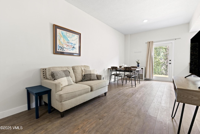 2980 Salt Creek Rd, Eagle, CO 81631 - living room featuring wood finished floors and baseboards