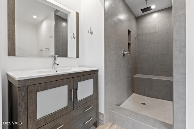 2980 Salt Creek Rd, Eagle, CO 81631 - full bath with tiled shower and vanity