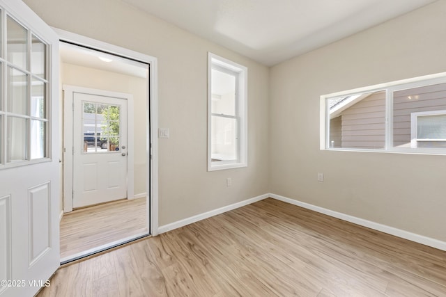 423 Second St, Gypsum, CO 81637 - unfurnished bedroom featuring light wood-style floors and baseboards