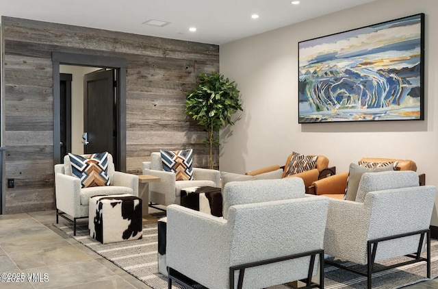 42 Riverfront Ln Unit 205, Avon, CO 81620 - common area with recessed lighting and wooden walls