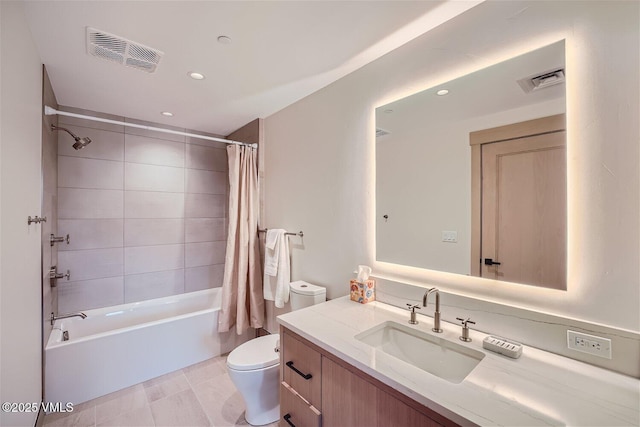 42 Riverfront Ln Unit 205, Avon, CO 81620 - full bath featuring vanity, shower / bath combo with shower curtain, and recessed lighting