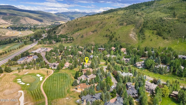 266 Sawatch Dr, Edwards, CO 81632 - view of property location with a mountainous background, nearby suburban area, and a golf course