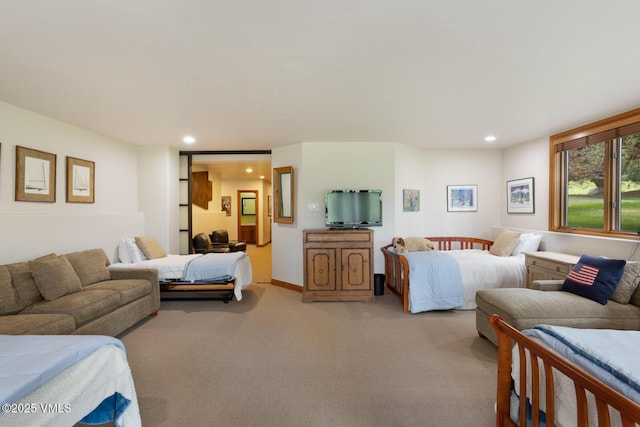 266 Sawatch Dr, Edwards, CO 81632 - carpeted living room with recessed lighting