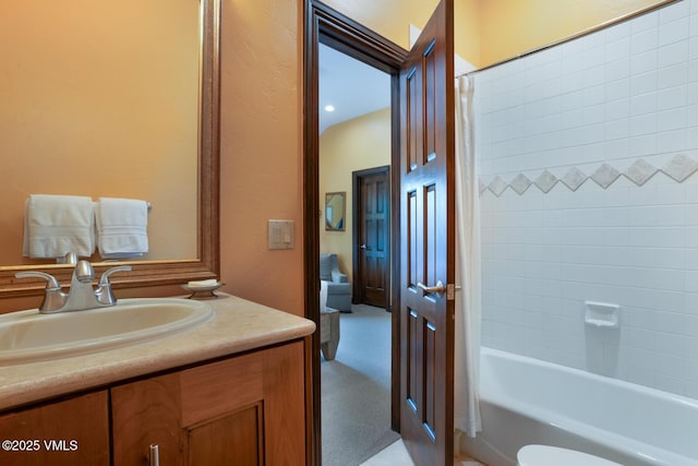 266 Sawatch Dr, Edwards, CO 81632 - full bathroom featuring vanity and shower / bathtub combination
