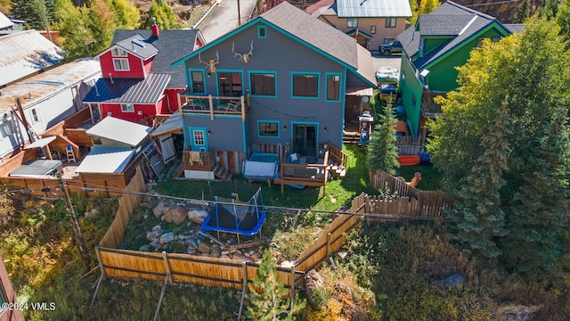 216 Monument St, Red Cliff, CO 81649 - aerial view of property and surrounding area