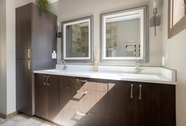 216 Monument St, Red Cliff, CO 81649 - full bathroom featuring double vanity