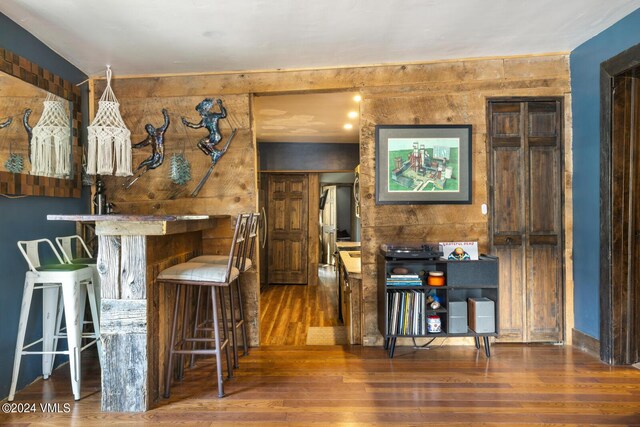 216 Monument St, Red Cliff, CO 81649 - dining room with wood finished floors