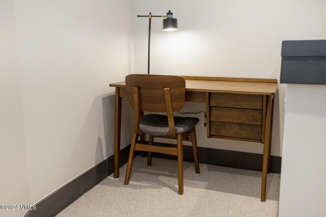 42 Riverfront Ln Unit 507, Avon, CO 81620 - home office with carpet floors