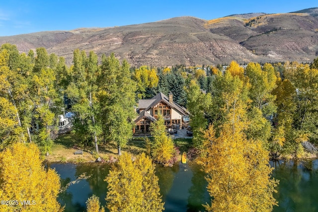 89 Trout Pond Ln, Avon, CO 81620 - mountain view with a large body of water