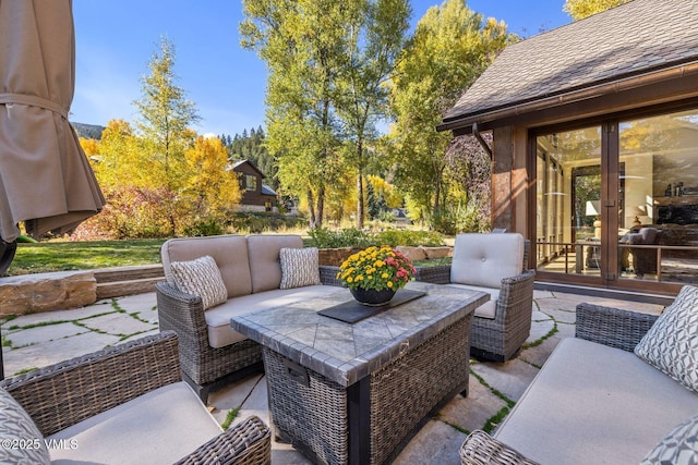 89 Trout Pond Ln, Avon, CO 81620 - view of patio / terrace featuring outdoor lounge area