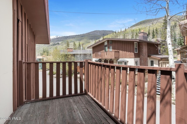 4255 Columbine Way Unit 16, Vail, CO 81657 - deck with a mountain view