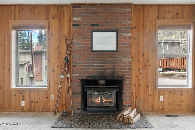 4255 Columbine Way Unit 16, Vail, CO 81657 - detailed view of wood walls and carpet