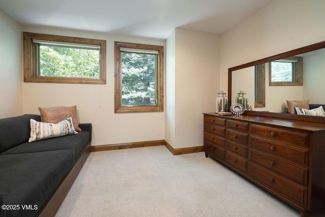 775 Potato Patch Dr Unit E, Vail, CO 81657 - sitting room featuring light carpet and baseboards