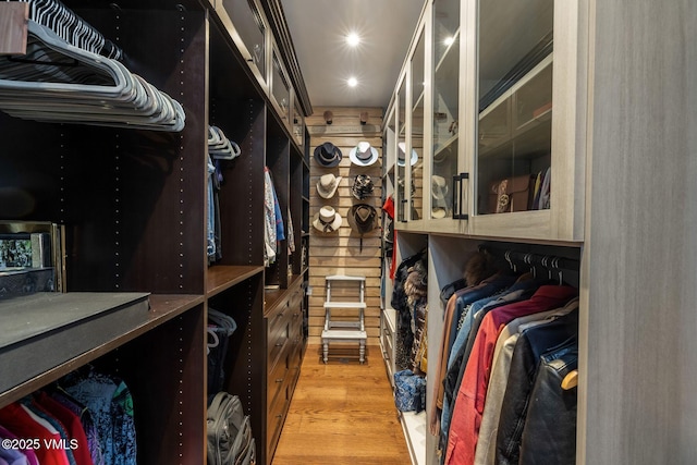 1531 Lake Creek Rd, Edwards, CO 81632 - walk in closet with light wood-style flooring