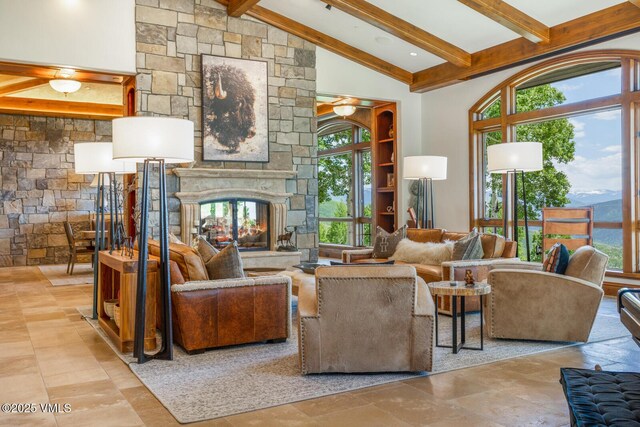 46 Jasmine, Avon, CO 81620 - living room featuring plenty of natural light and wood finished floors