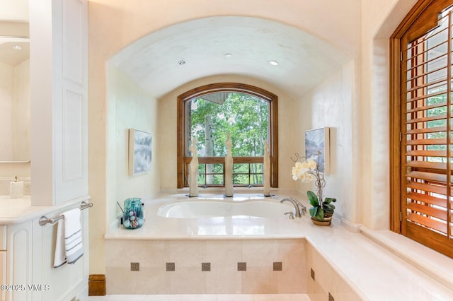 46 Jasmine, Avon, CO 81620 - bathroom featuring vanity and a garden tub