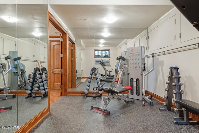 46 Jasmine, Avon, CO 81620 - exercise room featuring baseboards