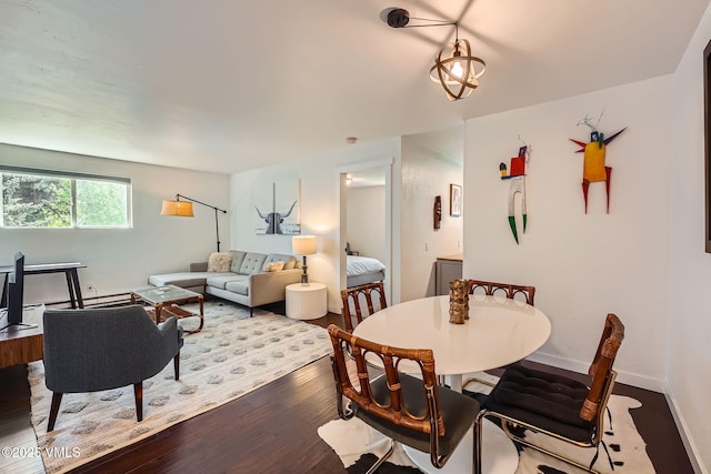 871 W Beaver Creek Blvd Unit A9, Avon, CO 81620 - dining area featuring wood finished floors