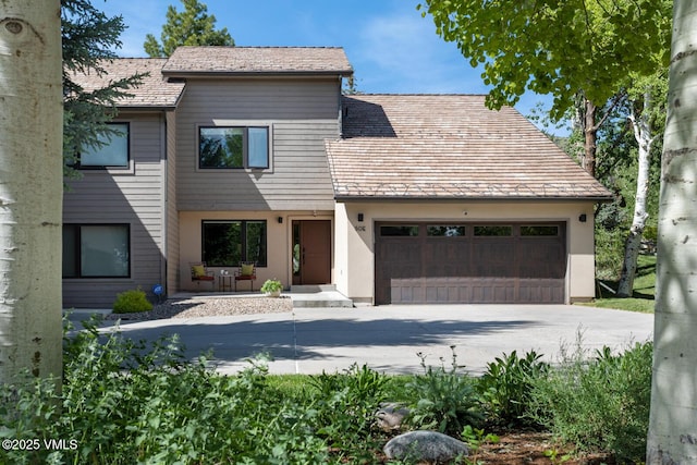 50 Hereford Rd, Edwards, CO 81632 - view of front of home featuring an attached garage and concrete driveway