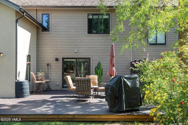 50 Hereford Rd, Edwards, CO 81632 - rear view of property with a wooden deck
