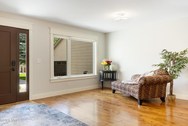 50 Hereford Rd, Edwards, CO 81632 - entryway with wood finished floors and baseboards