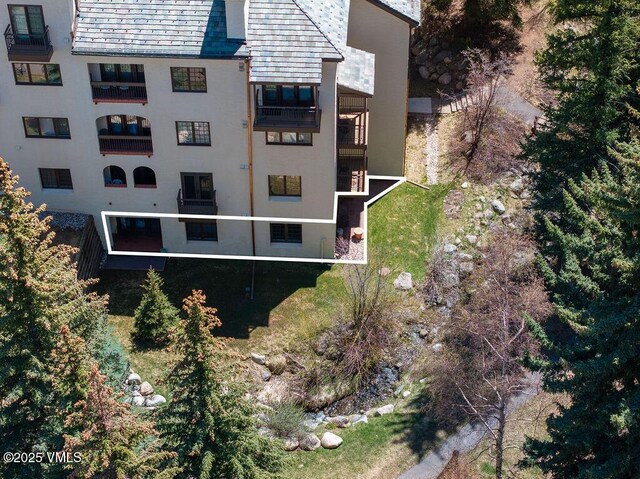 120 Offerson Rd Unit 3002, Beaver Creek, CO 81620 - view from above of property