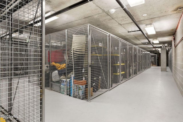 view of storage